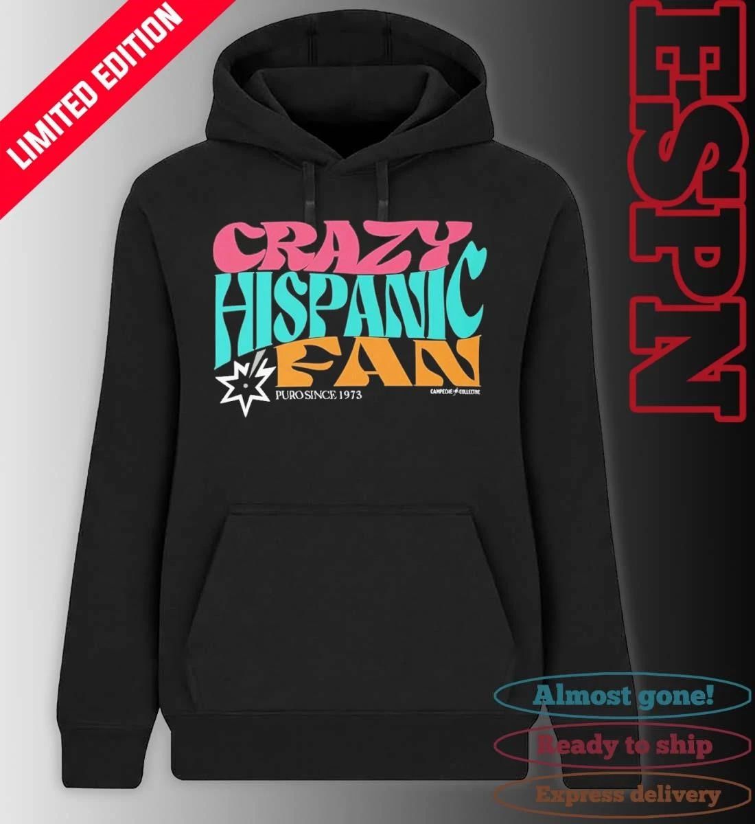 Spurs Crazy Hispanic Fan Vintage t-shirt