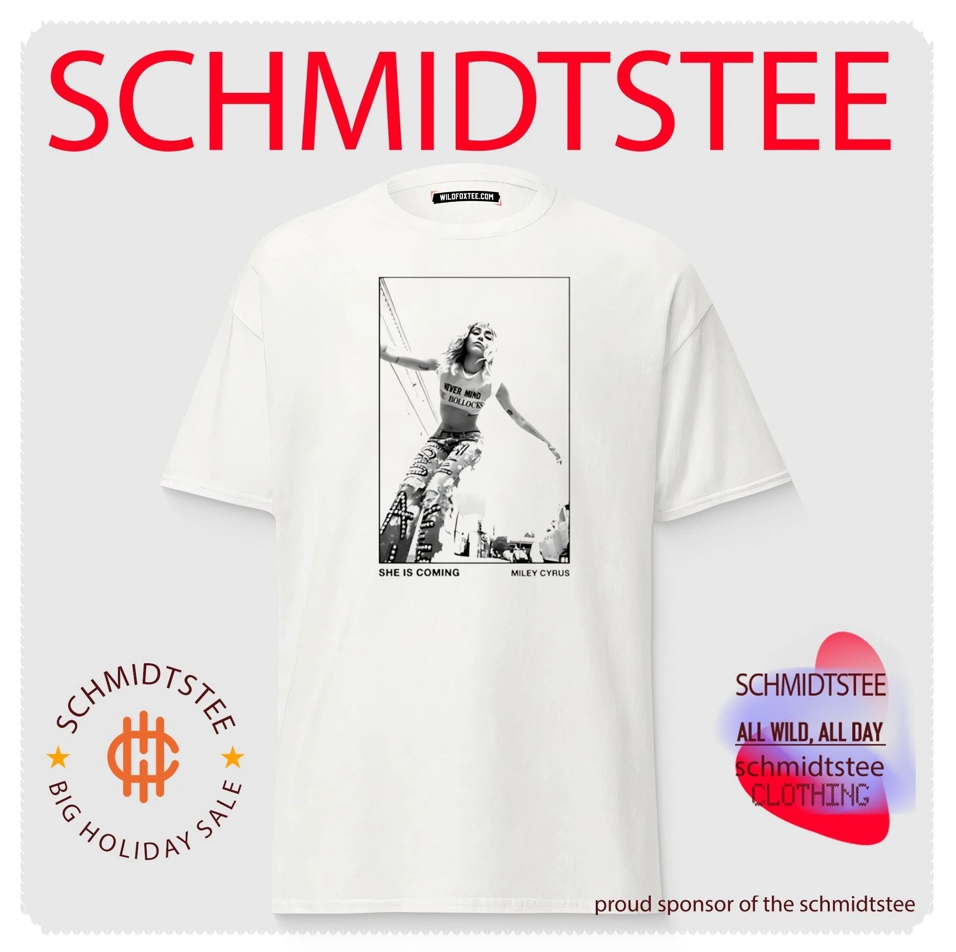 Miley Cyrus She is Coming shirt