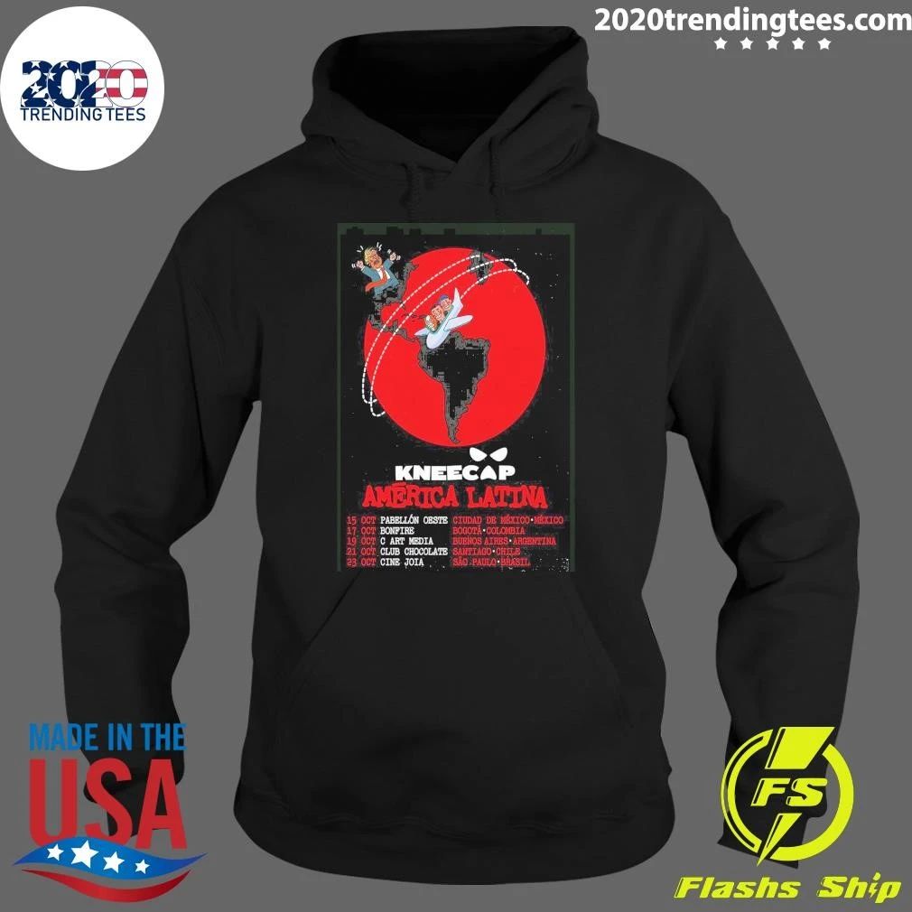 Kneecap Band America Latina Irish Hip Hop Music Tour Poster 2026 Shirt