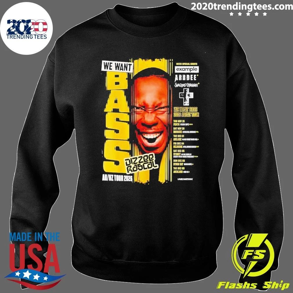 Dizzee Rascal We Want Bass Shirt