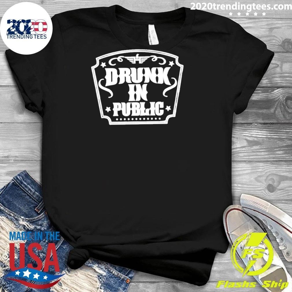 Drunk In Public Funny Alcohol Drinking Shirt