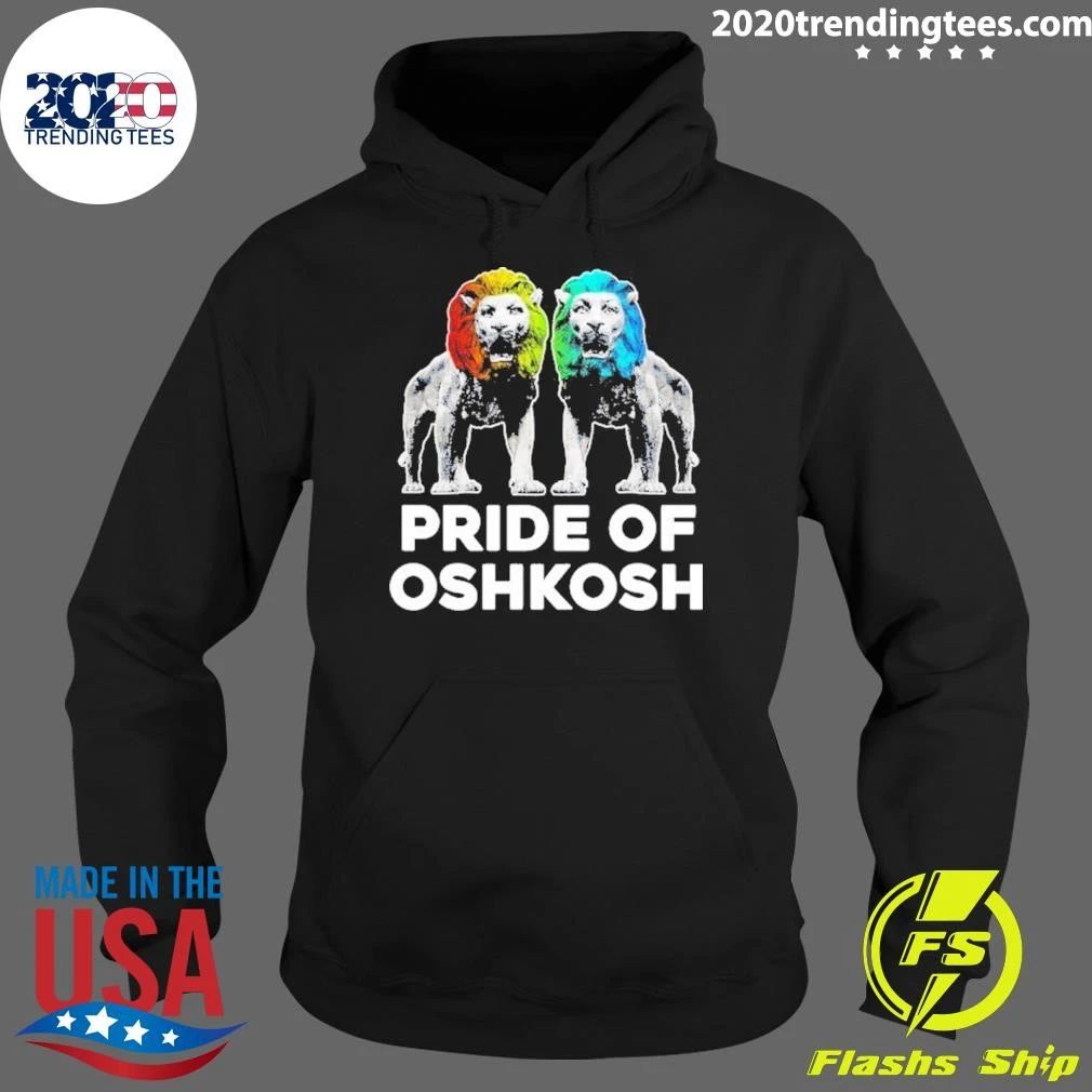 Pride Of Oshkosh Lions Wisconsin Shirt
