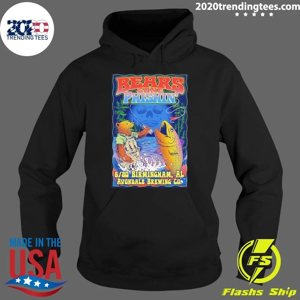 Bears Gone Phishin June 20 2026 Birmingham, Al Poster Shirt
