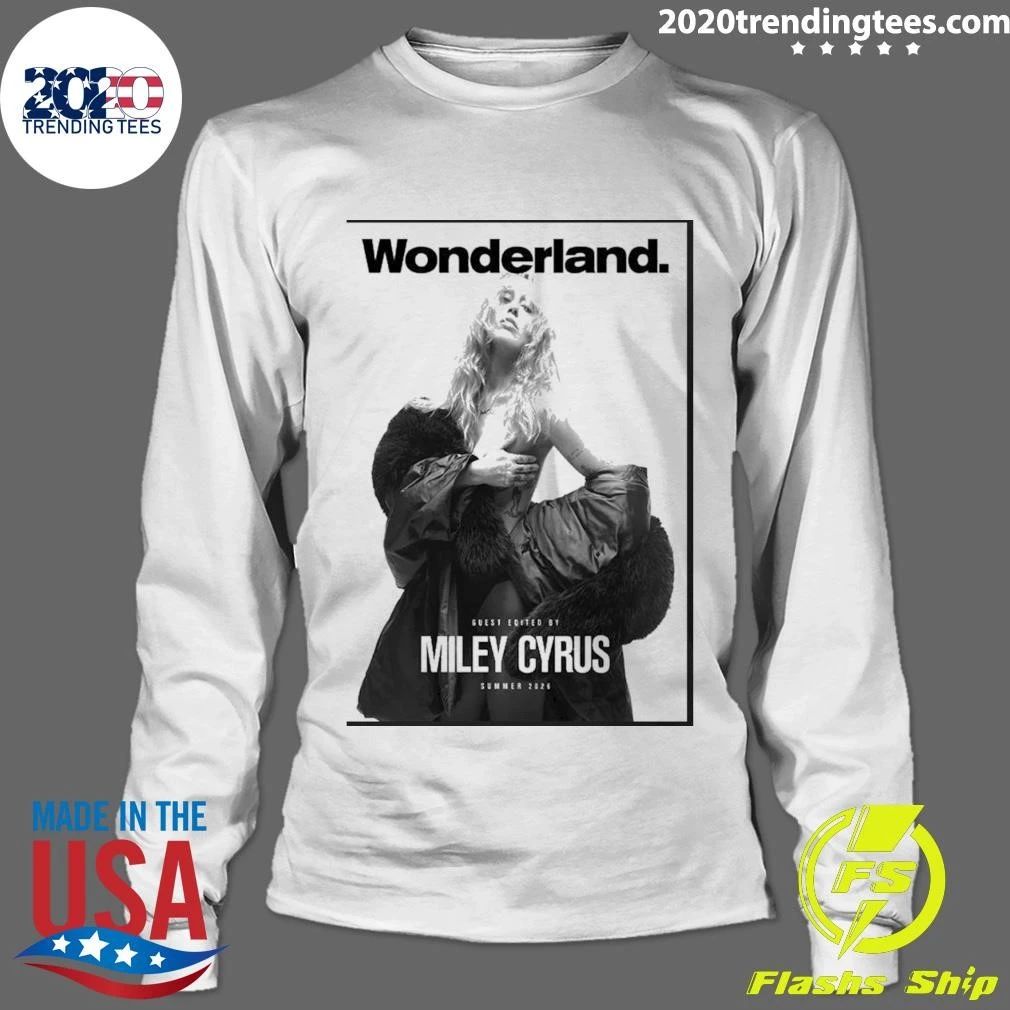 Miley Cyrus Fall Tour 2026 Poster Shirt