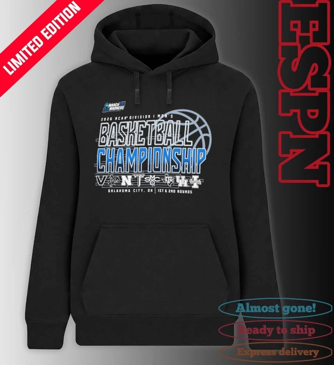 1st, 2nd Rounds 2026 NCAA DI Men’s Basketball Championship – Oklahoma City, OK Shirt