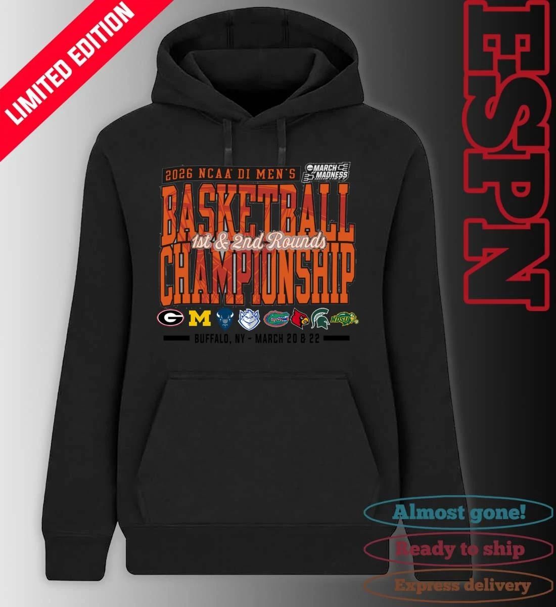 Buffalo, NY 2026 NCAA DI Men’s Basketball Championship – March 20 & 22 T-Shirt