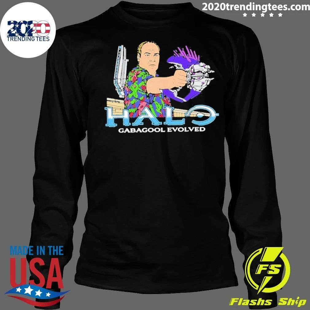 James Gandolfini Tony Soprano Halo Gabagool Evolved Shirt