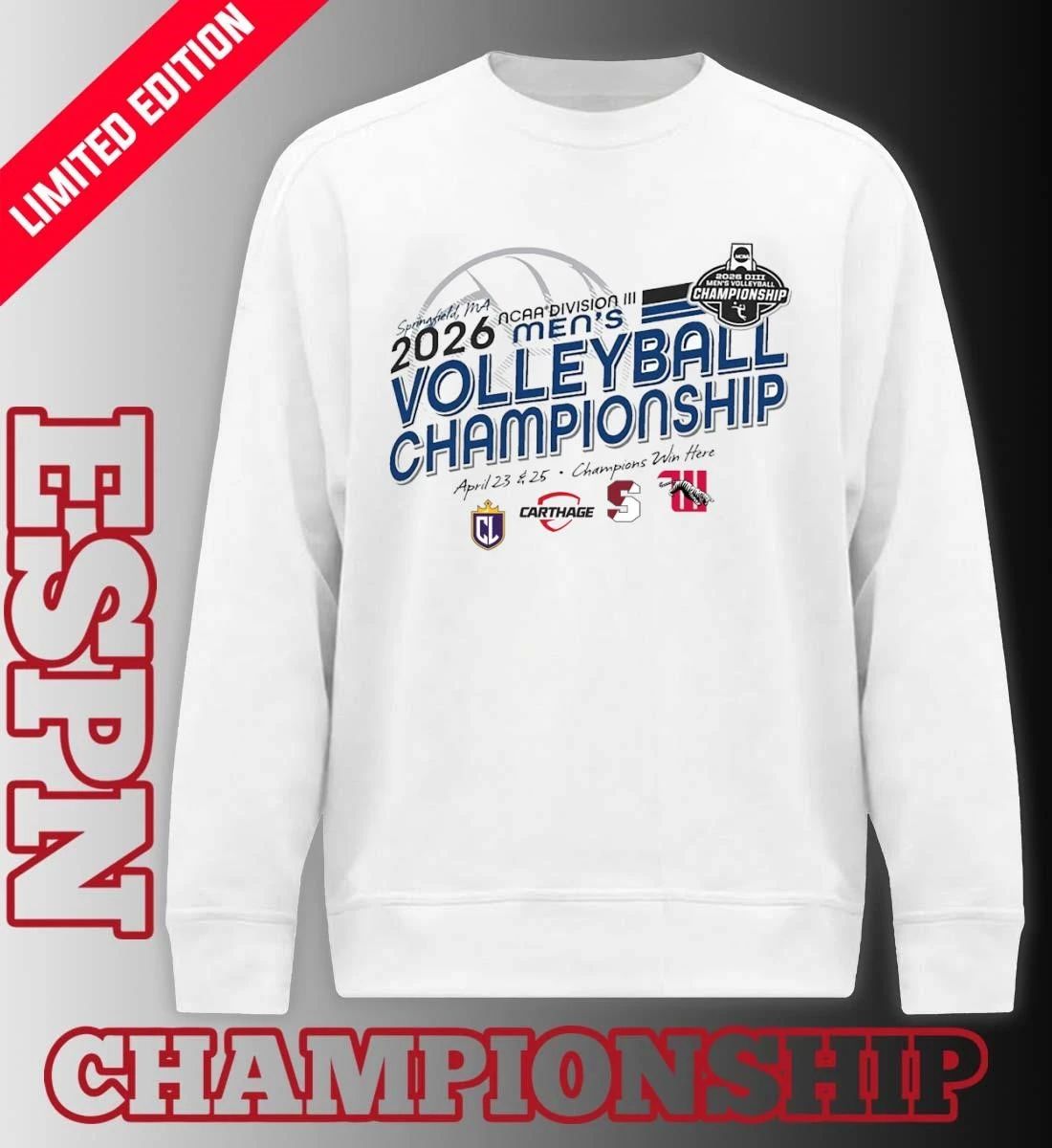 2026 NCAA Division III Men’s Volleyball Championship – Semifinals Shirt