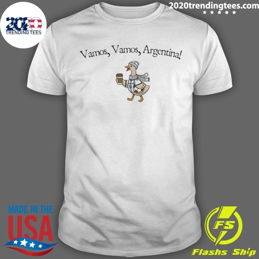 Goose Vamos Vamos Argentina Soccer World Cup 2026 Shirt