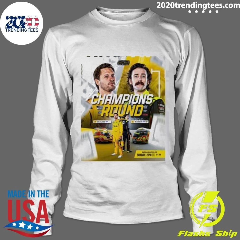 Gilliland & Blaney Champions Round Indianapolis Nascar 2026 Shirt