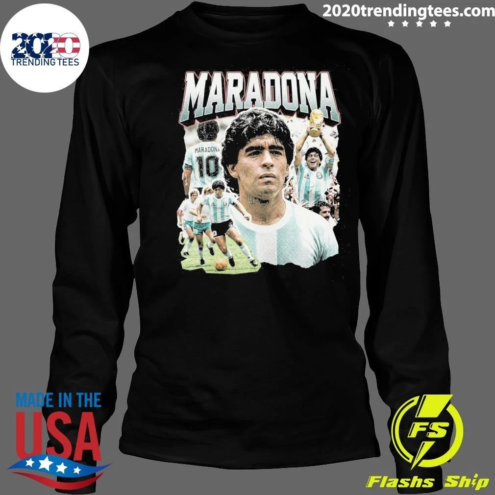Diego Maradona Argentina Football World Cup 1986 Shirt