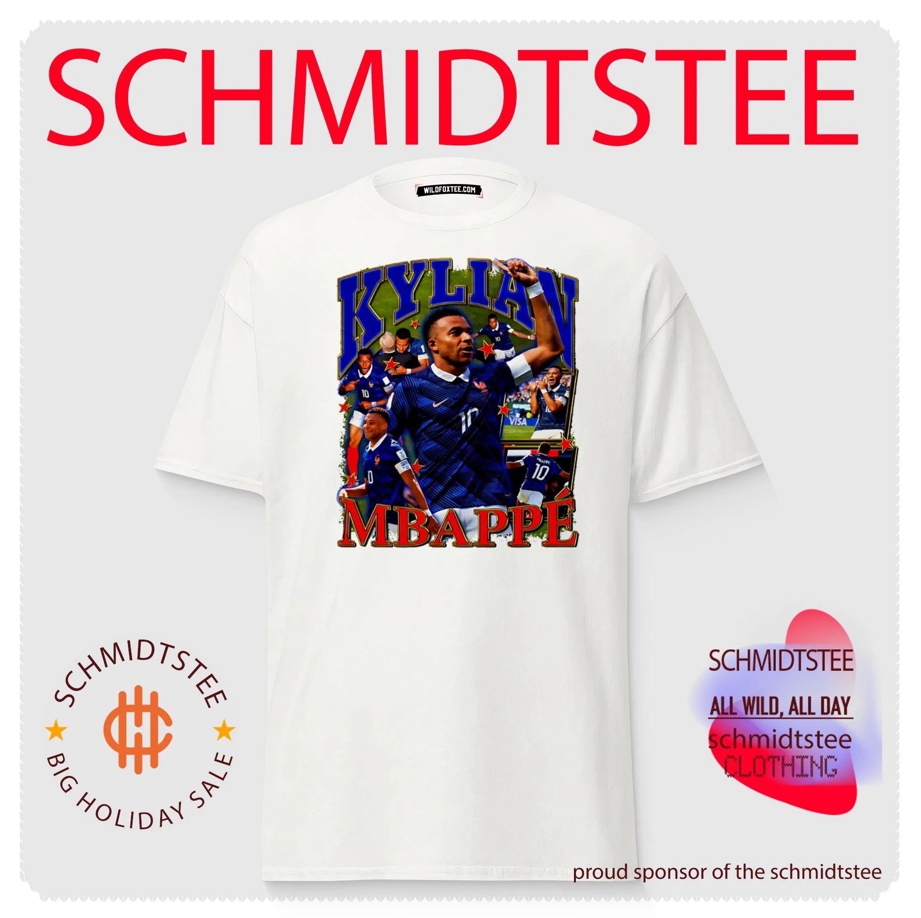 Kylian Mbappe France National Football Team Legend shirt