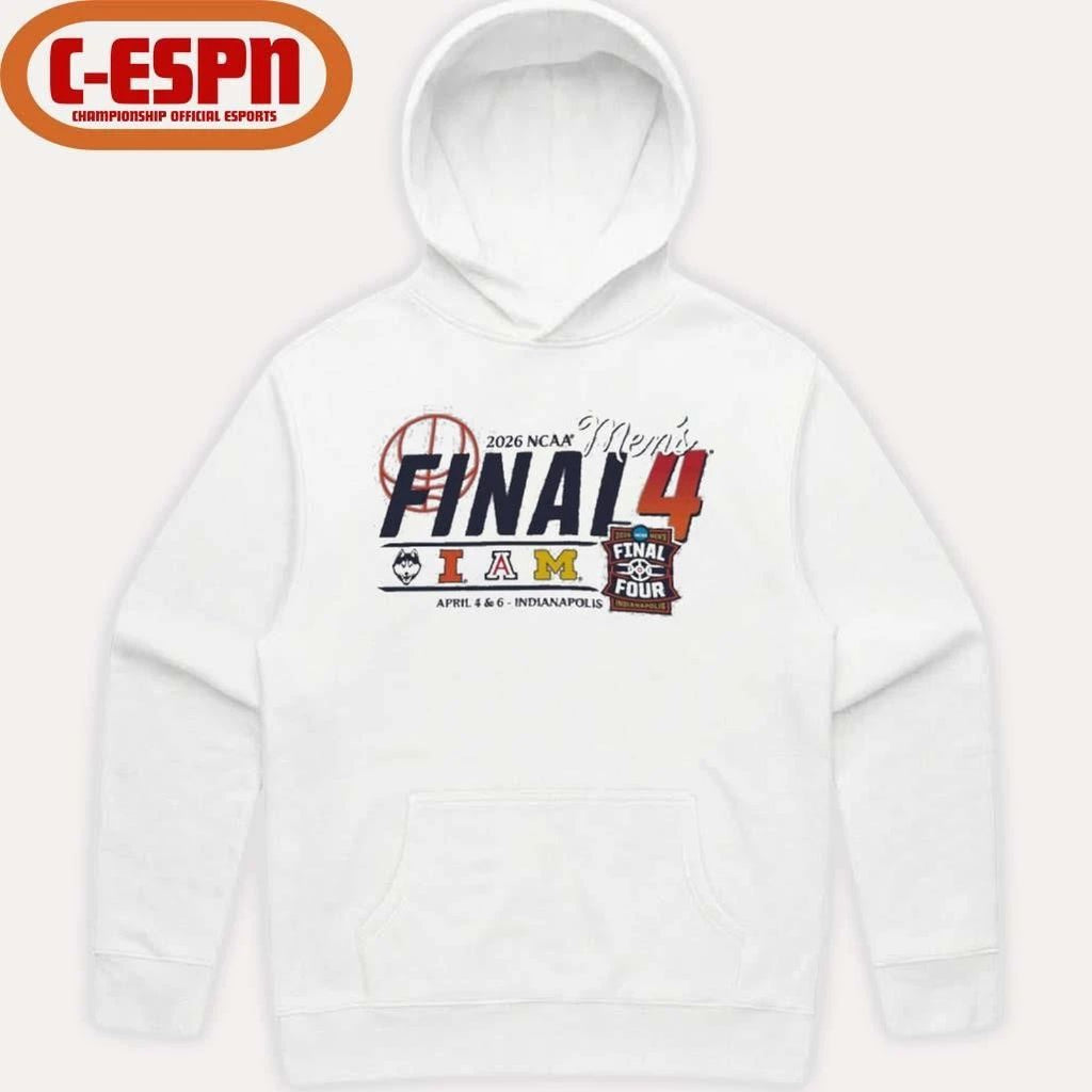 Final 4 2026 NCAA Men’s Basketball Teams T-Shirt