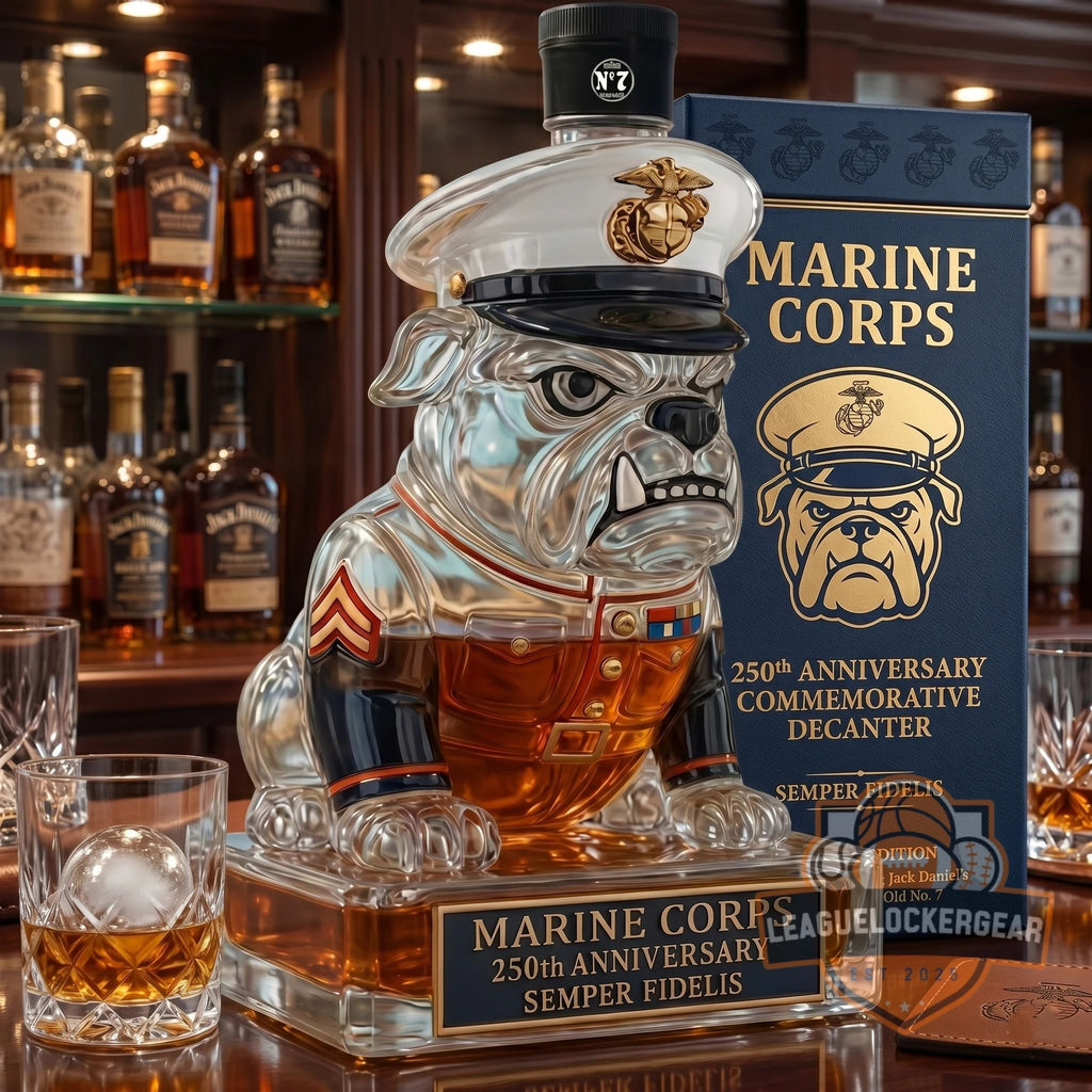 United States Marine Corps 250th Anniversary Whiskey Decanter