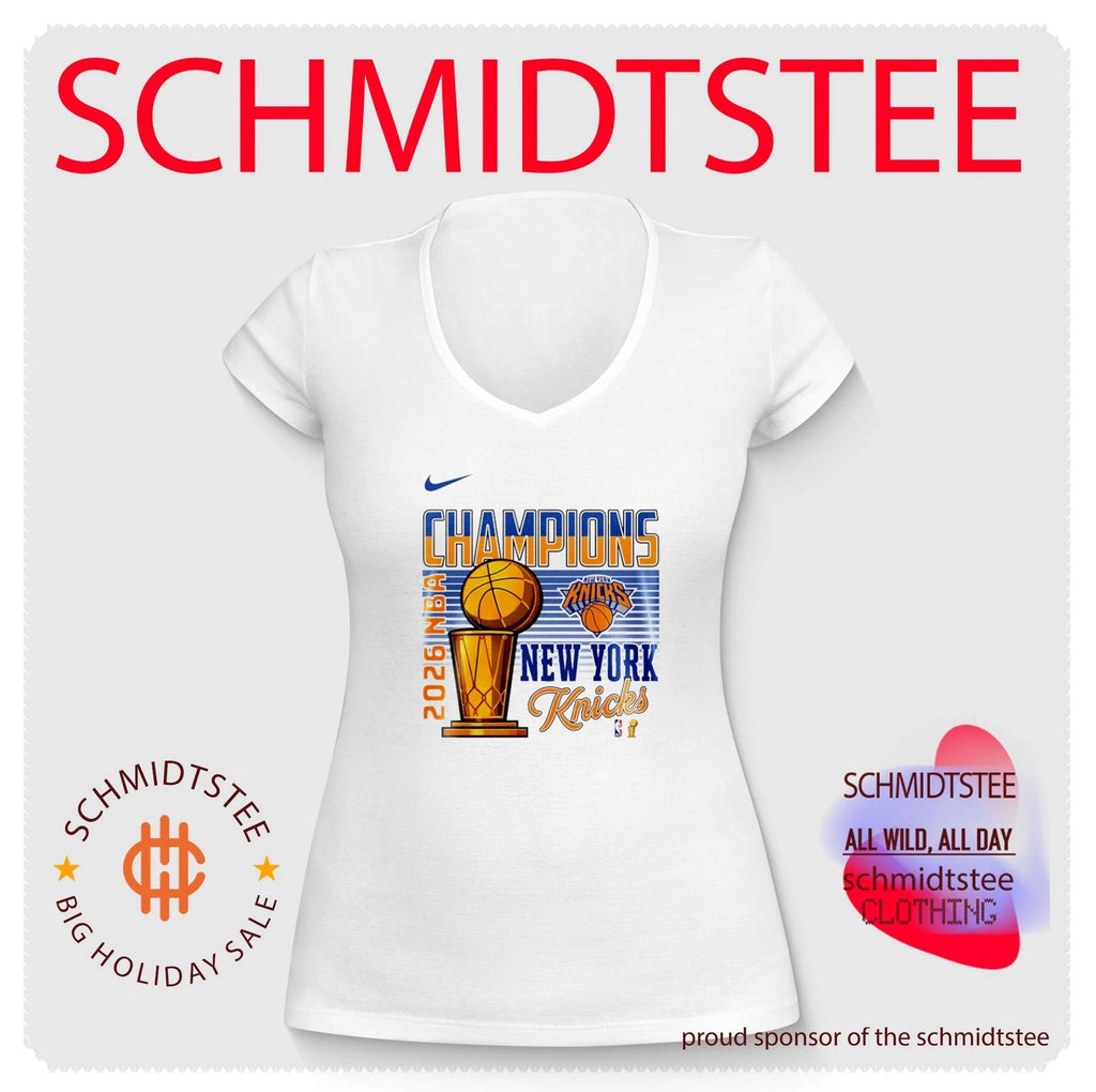 New York Knicks Eastern Conference Champions trophy 2026 logo shirt