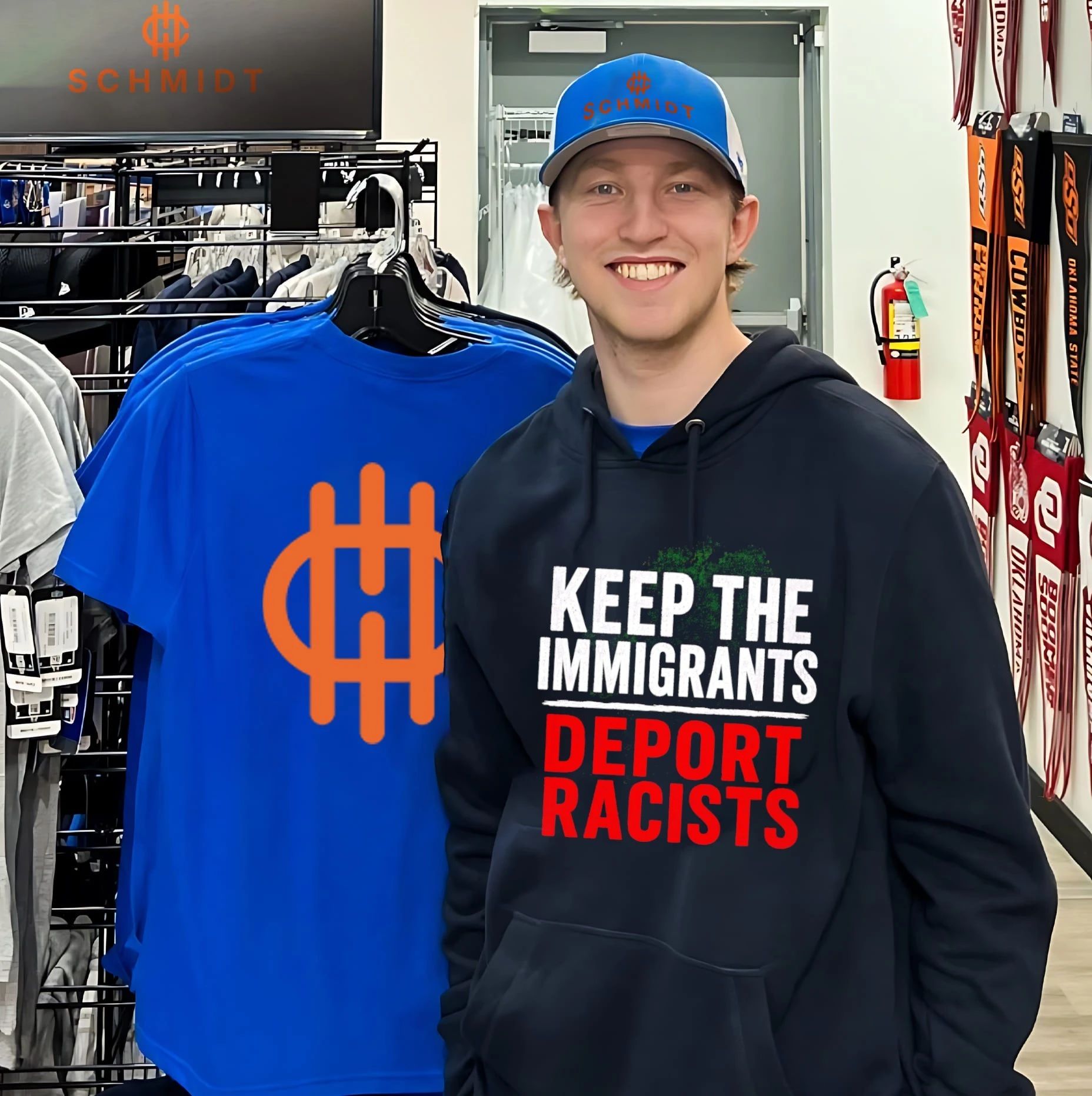 Keep the Immigrants Deport Racists immigration shirt