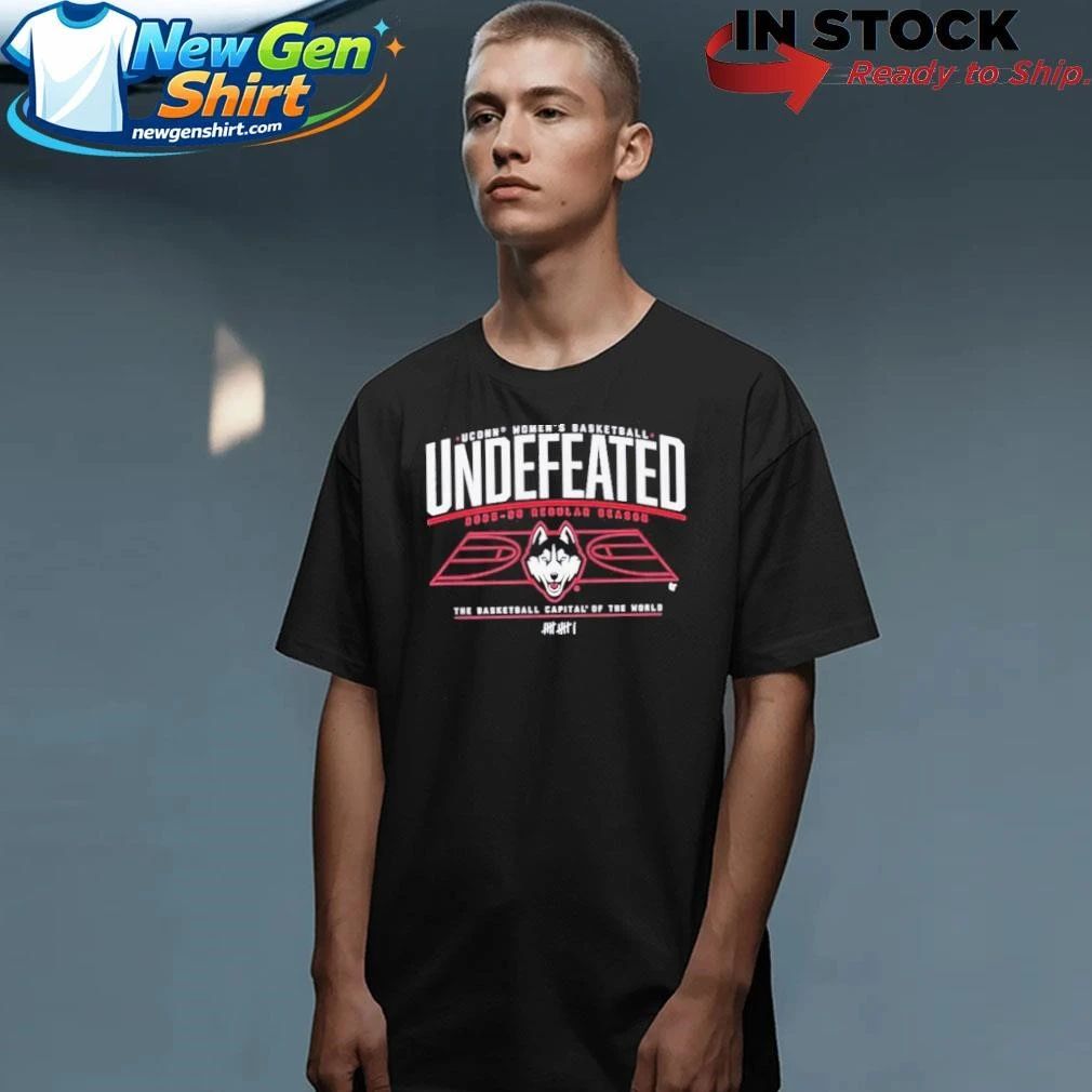 UConn Huskies WBB Undefeated Shirt