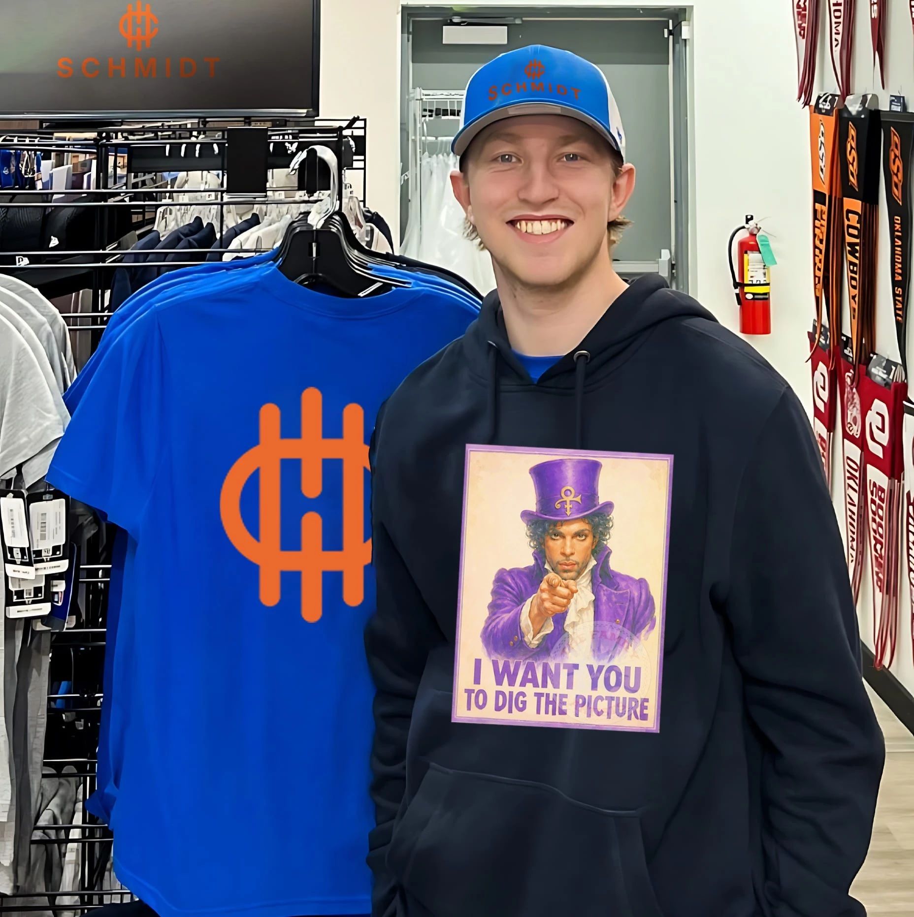 Prince I want you to dig the picture vintage shirt