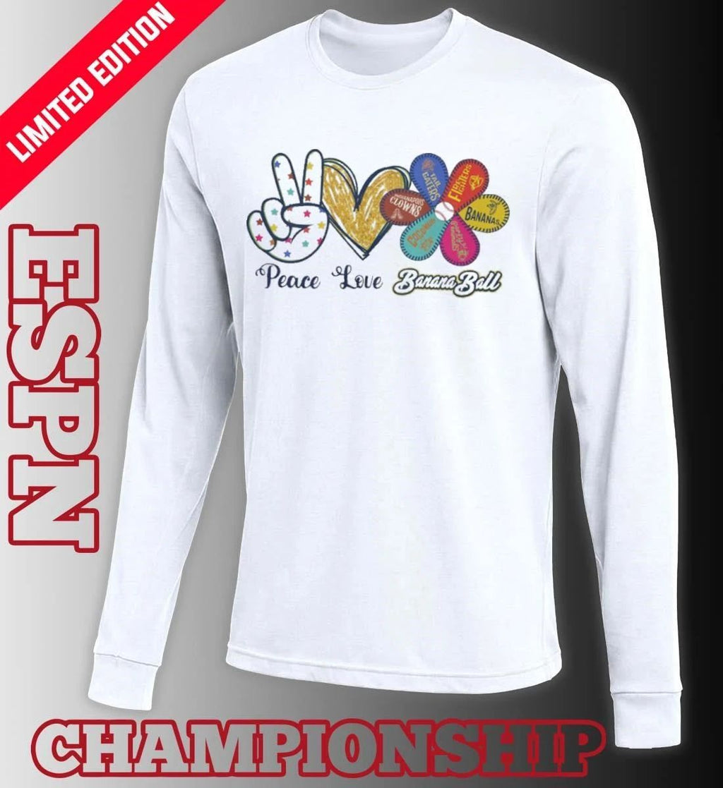 Peace Love Banana Ball 2026 Shirt