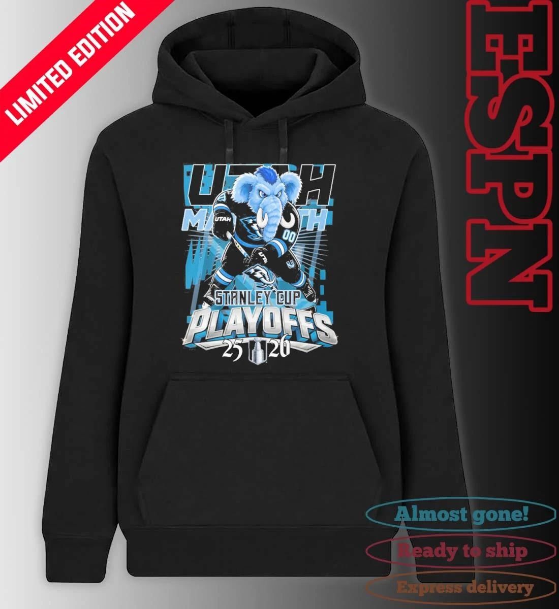 Utah Mammoth Mascot 2026 Stanley Cup Playoffs Shirt
