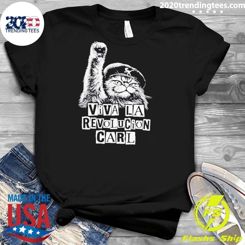Cat Viva La Revolucion Carl Dungeon Crawler Carl 2026 Shirt