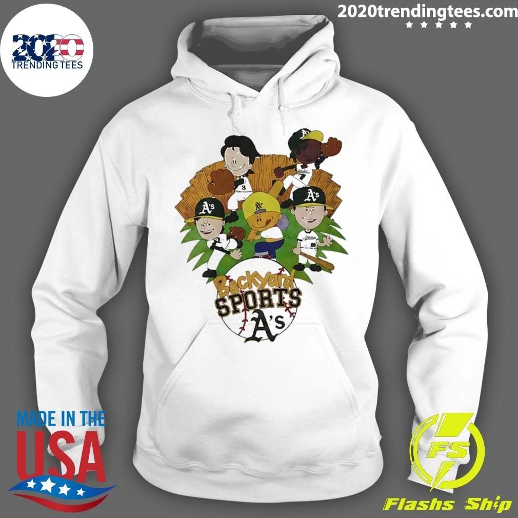 Backyard Sports Oakland Athletics Mlb Graphic Shirt