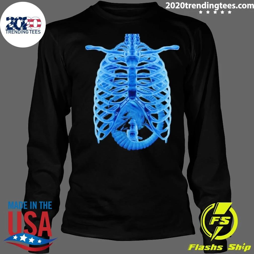 Alien Chestburster Black Shirt