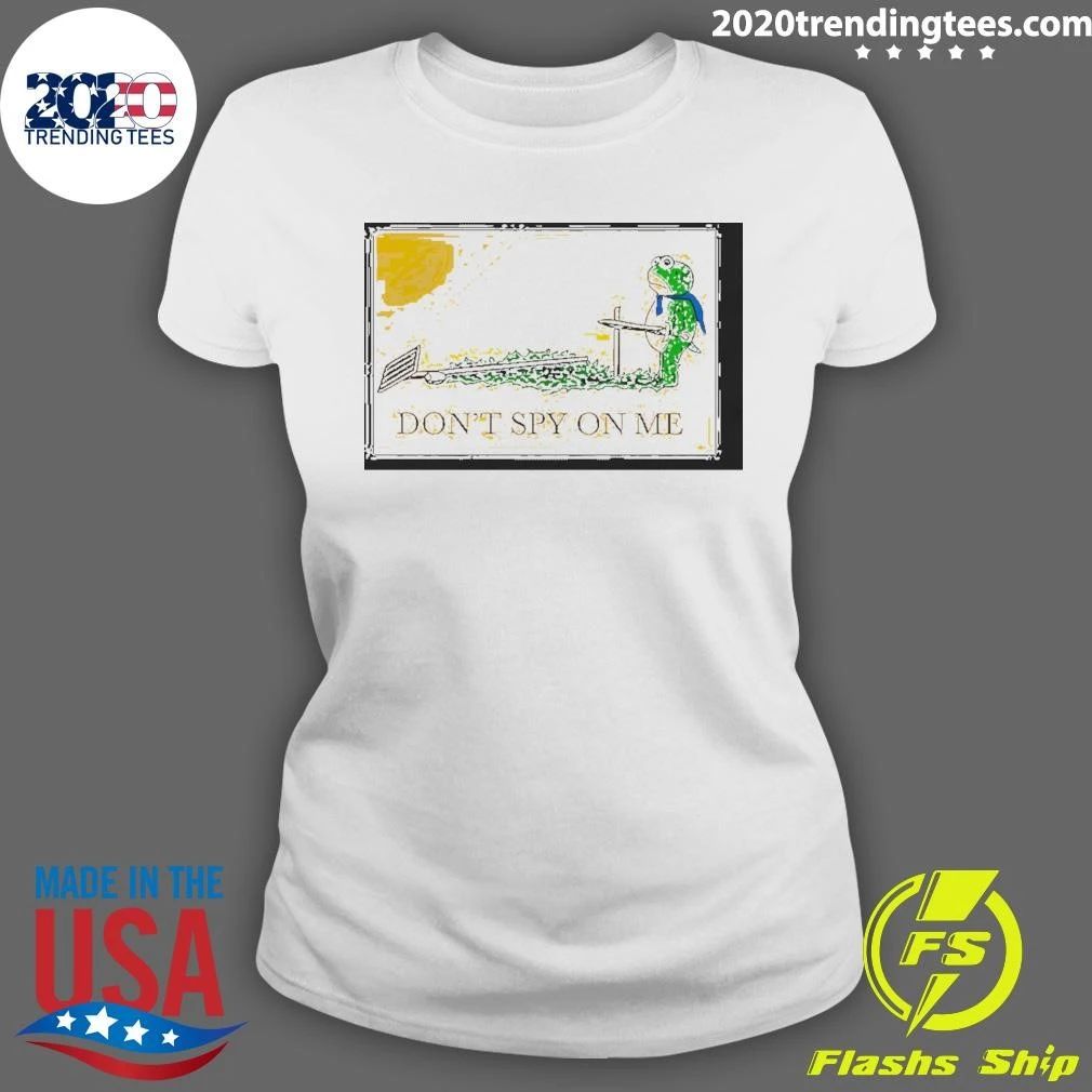 Portland Frog Anti Flock camera don’t spy on me Shirt