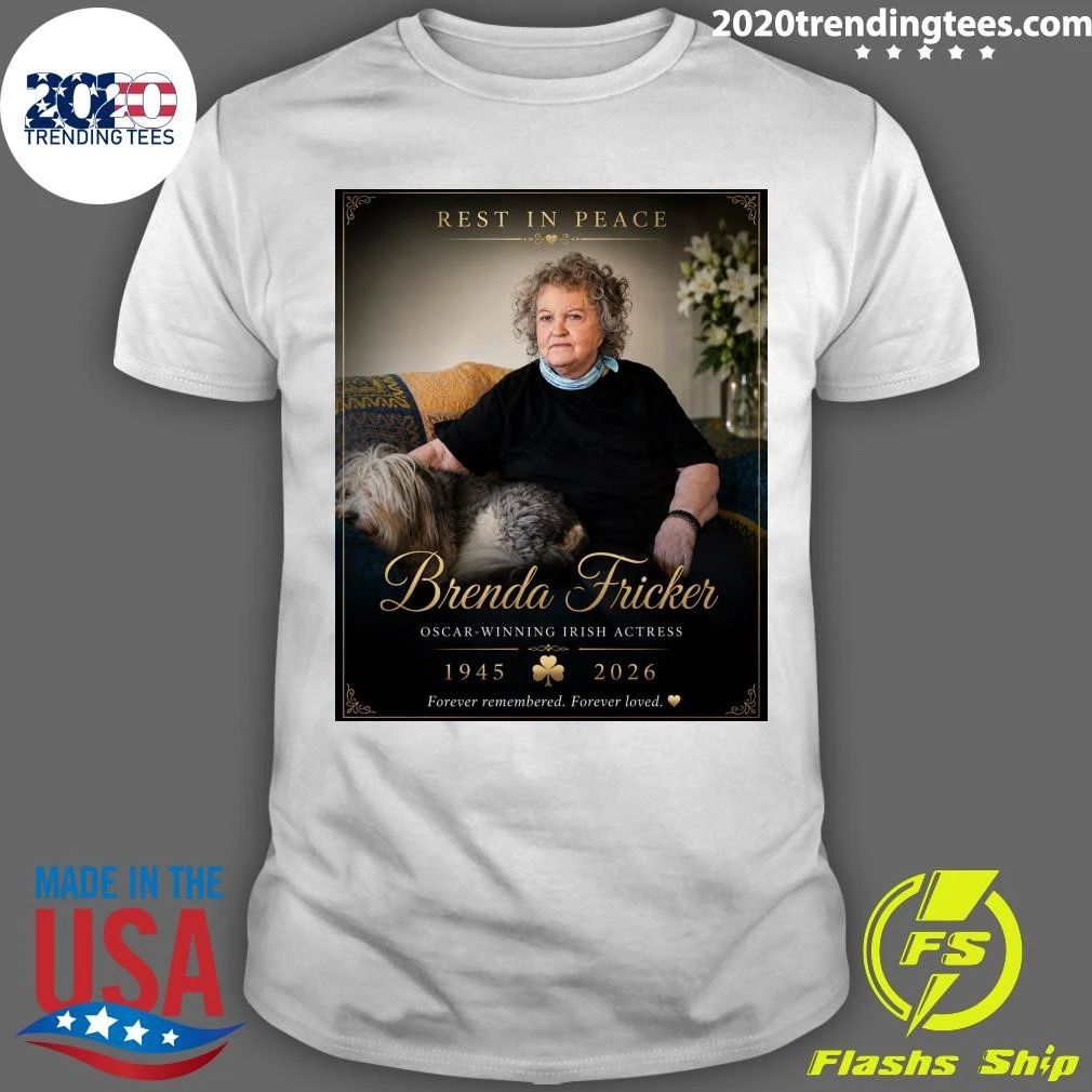 Brenda Fricker Oscar-Winning Irish Actress 1945-2026 Forever Remembered Forever Loved Shirt