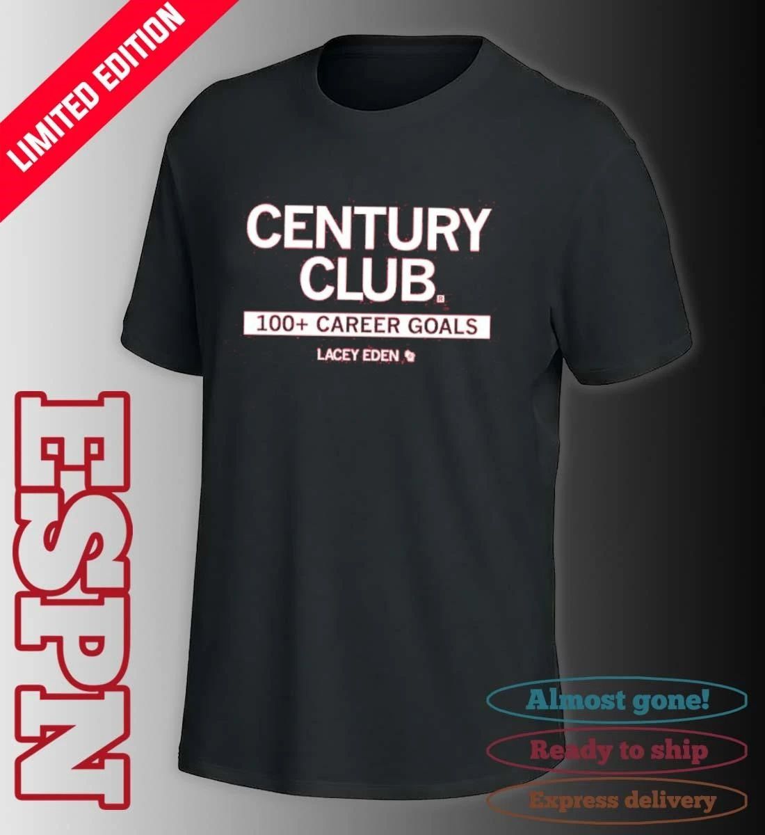 Lacey Eden Century Club 100 Career Goals Shirt