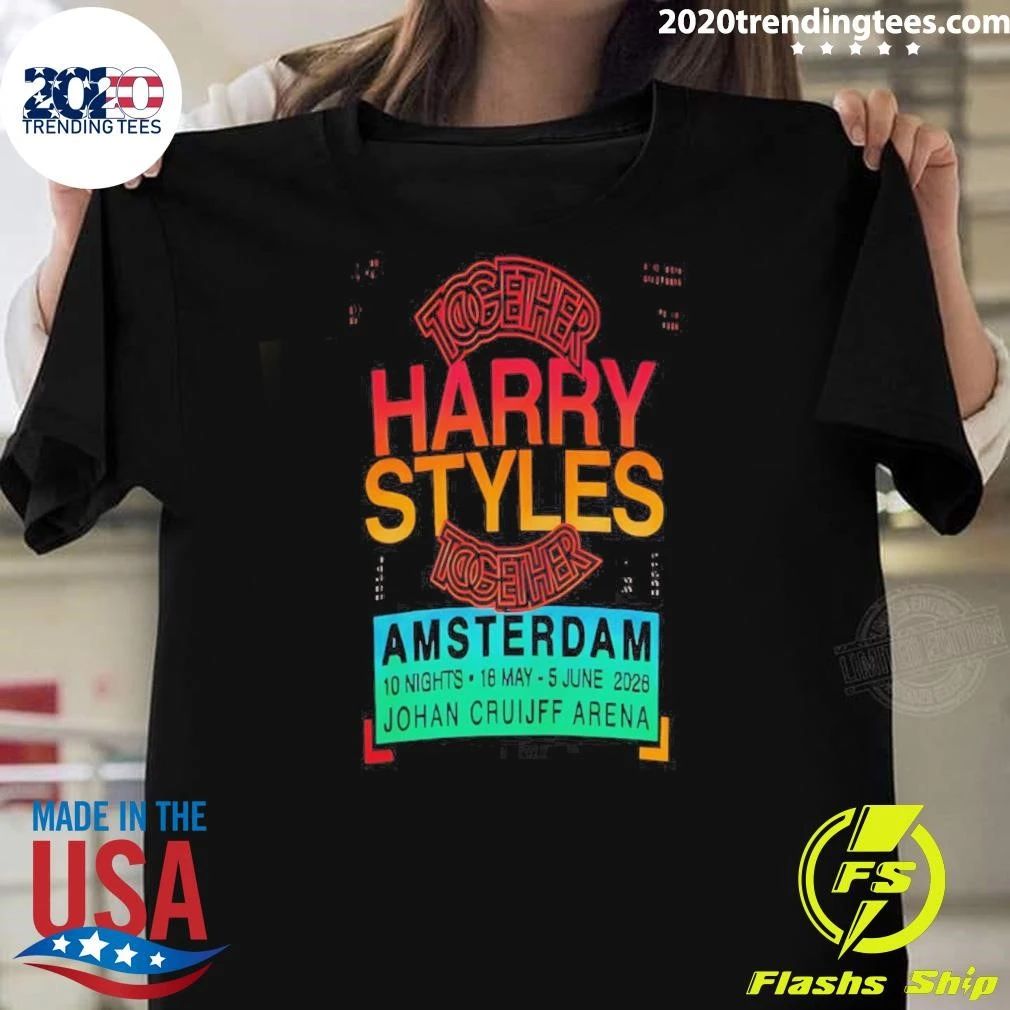 Harry Together Together Tour 2026 Amsterdam Shirt