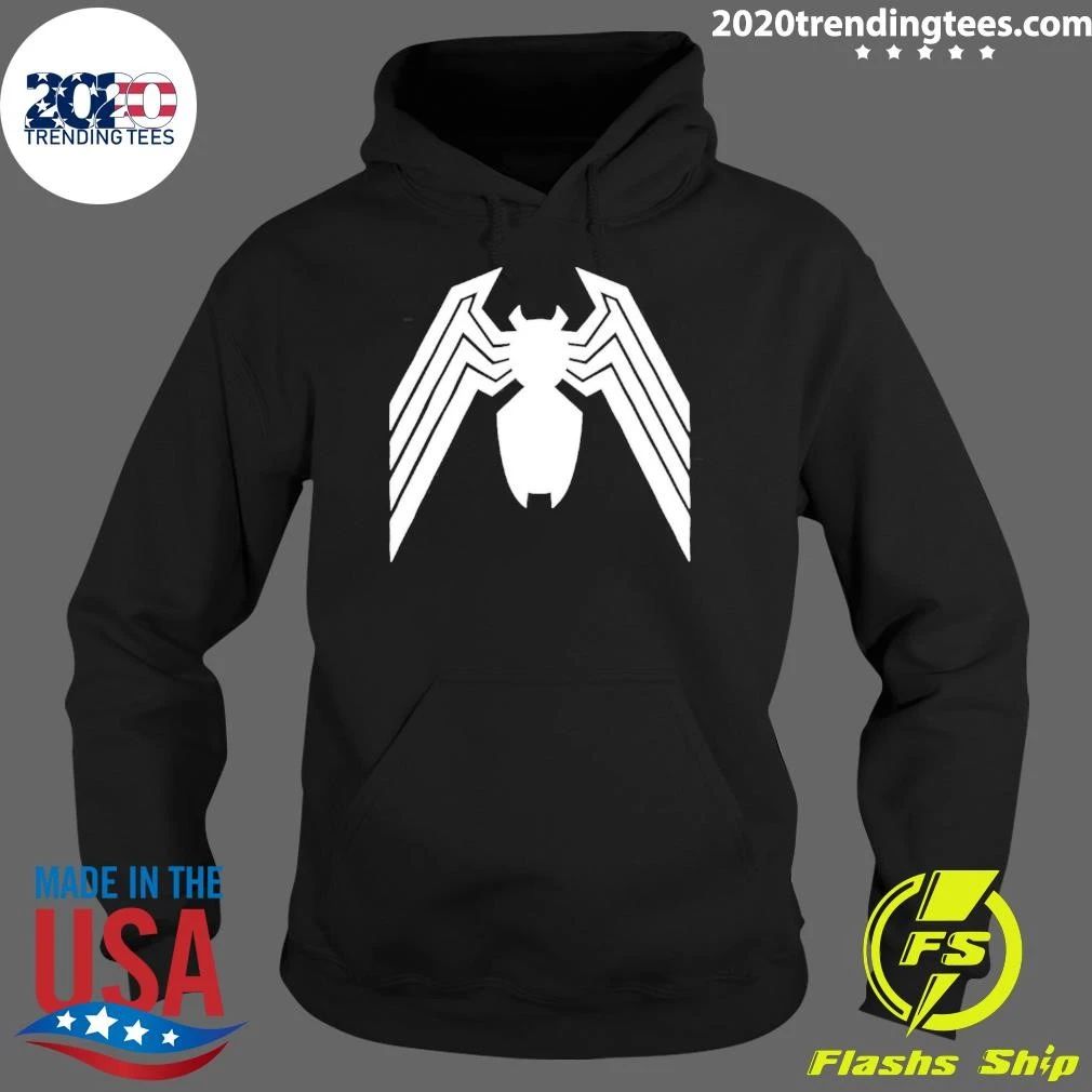 Giant White Spider Graphic Shirt