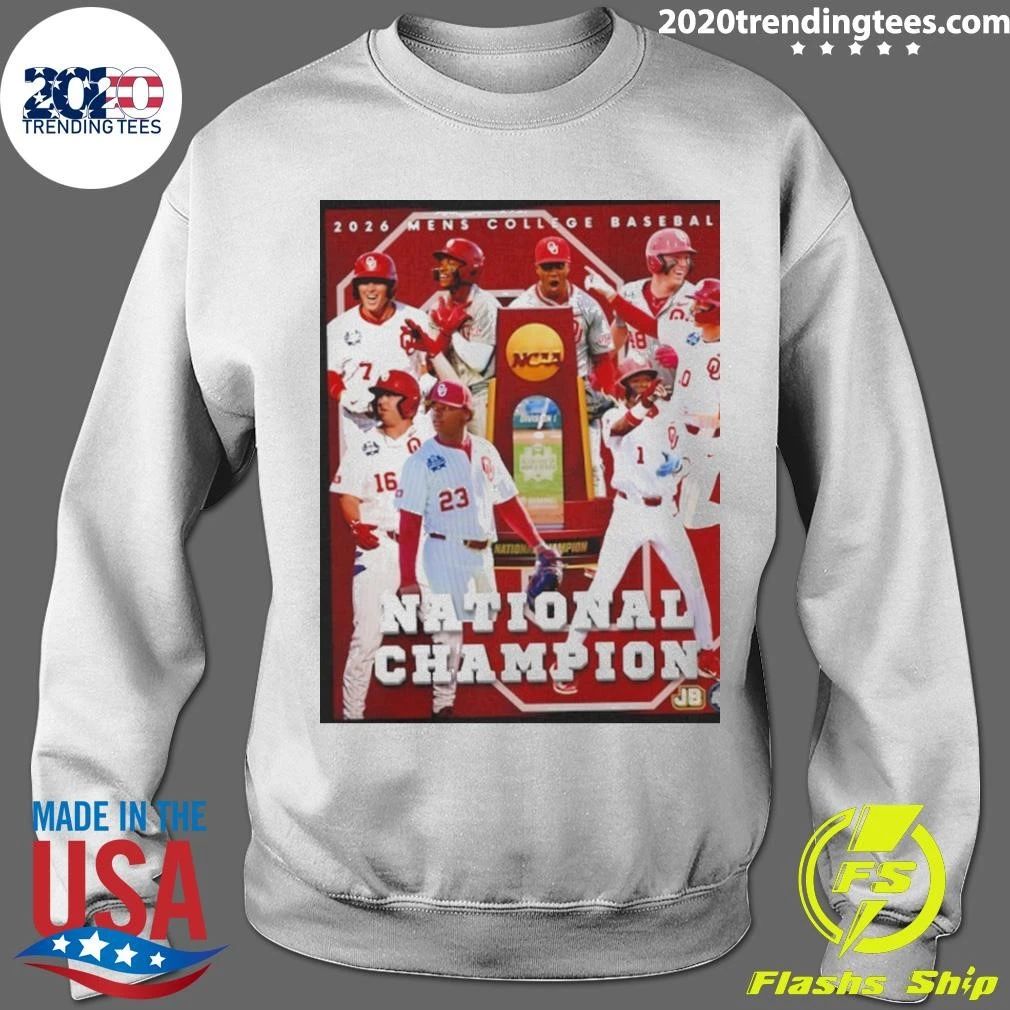 Oklahoma Sooners Mcws National Champions Poster 2026 Shirt