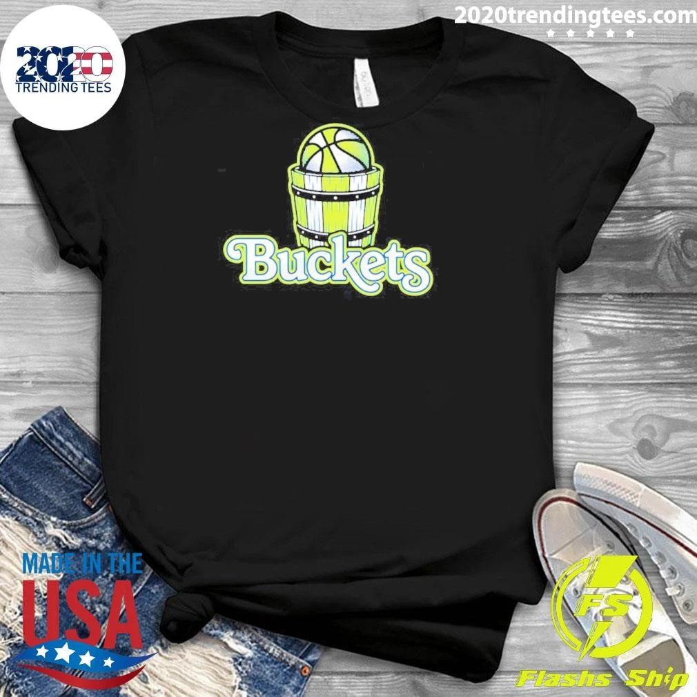 Buckets Basketball Hoops Sports Bucket Shirt