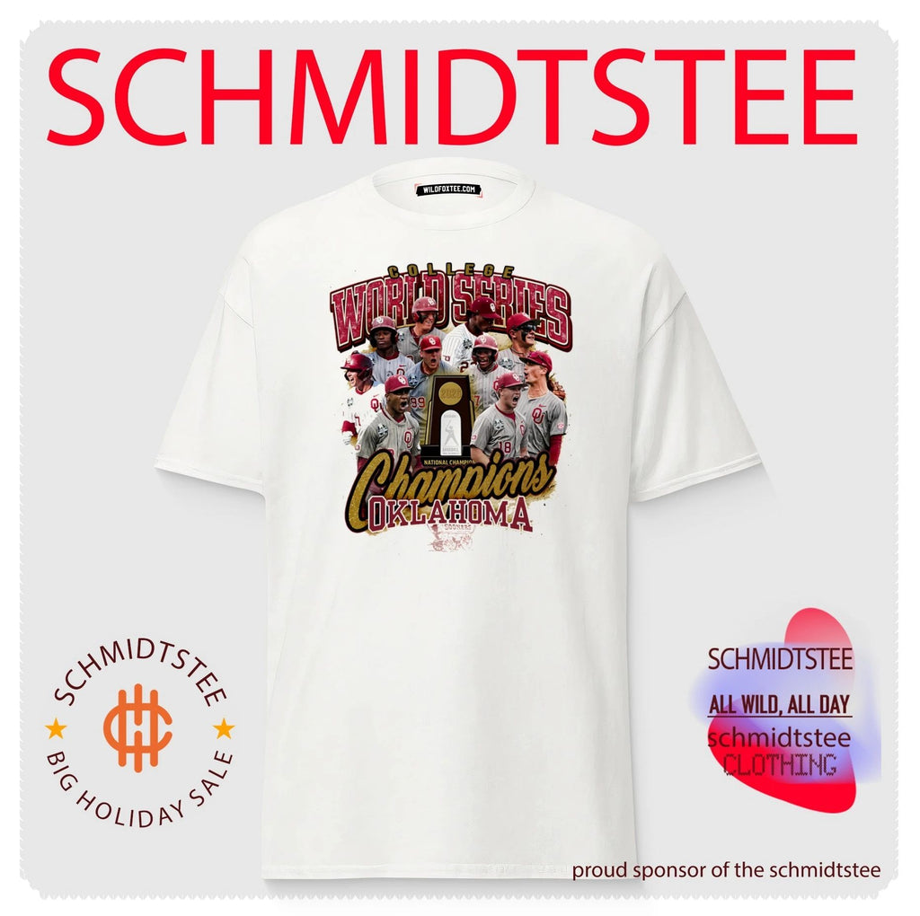 2026 College World Series Oklahoma Sooners National Champions shirt