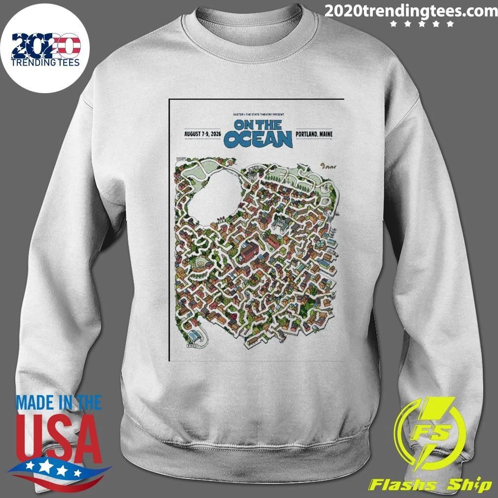 Guster State Theatre Portland Maine August 7–9 2026 Shirt