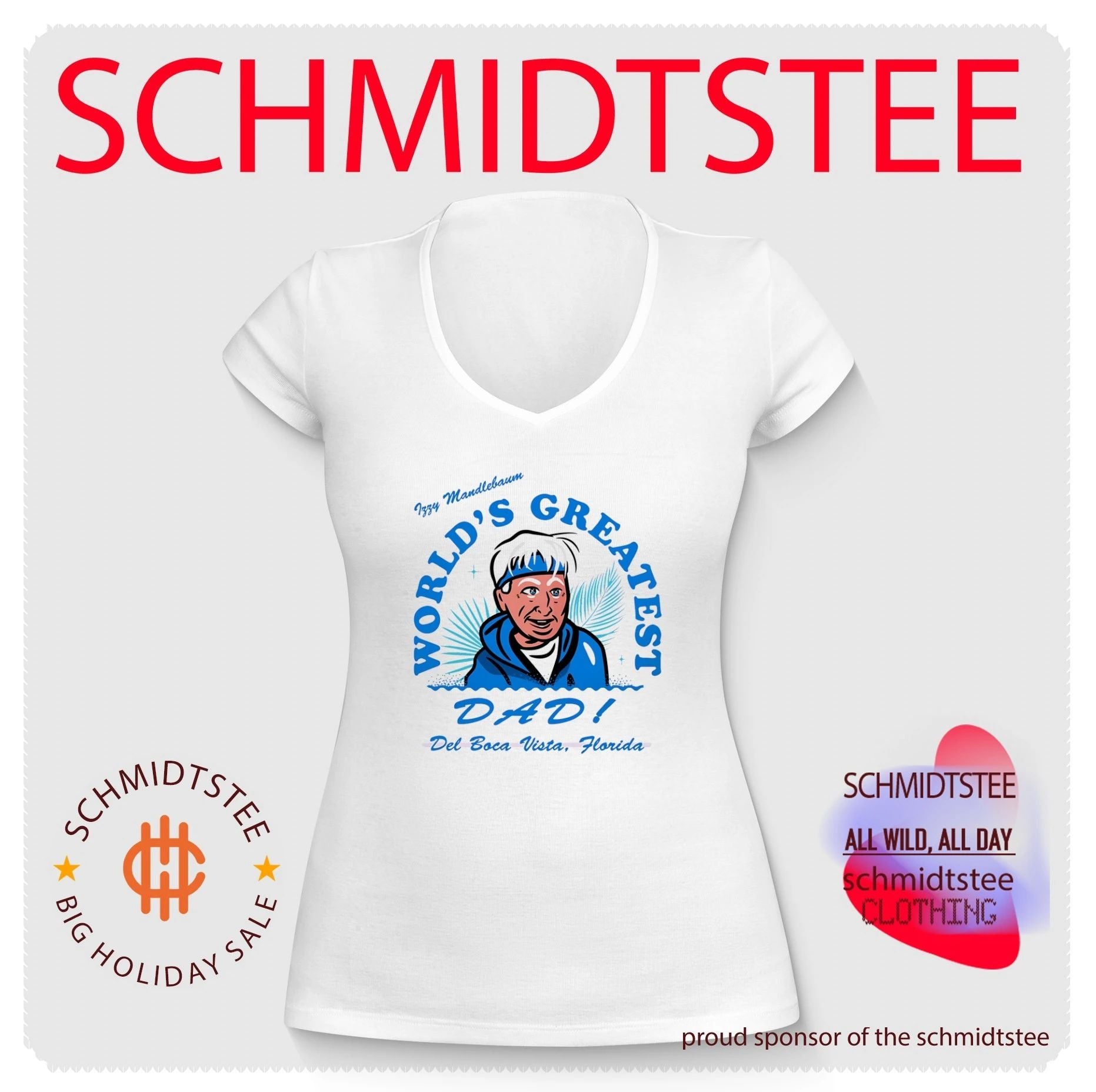 Izzy Mandlebaum World’s Greatest Dad Del Boca Vista Florida shirt