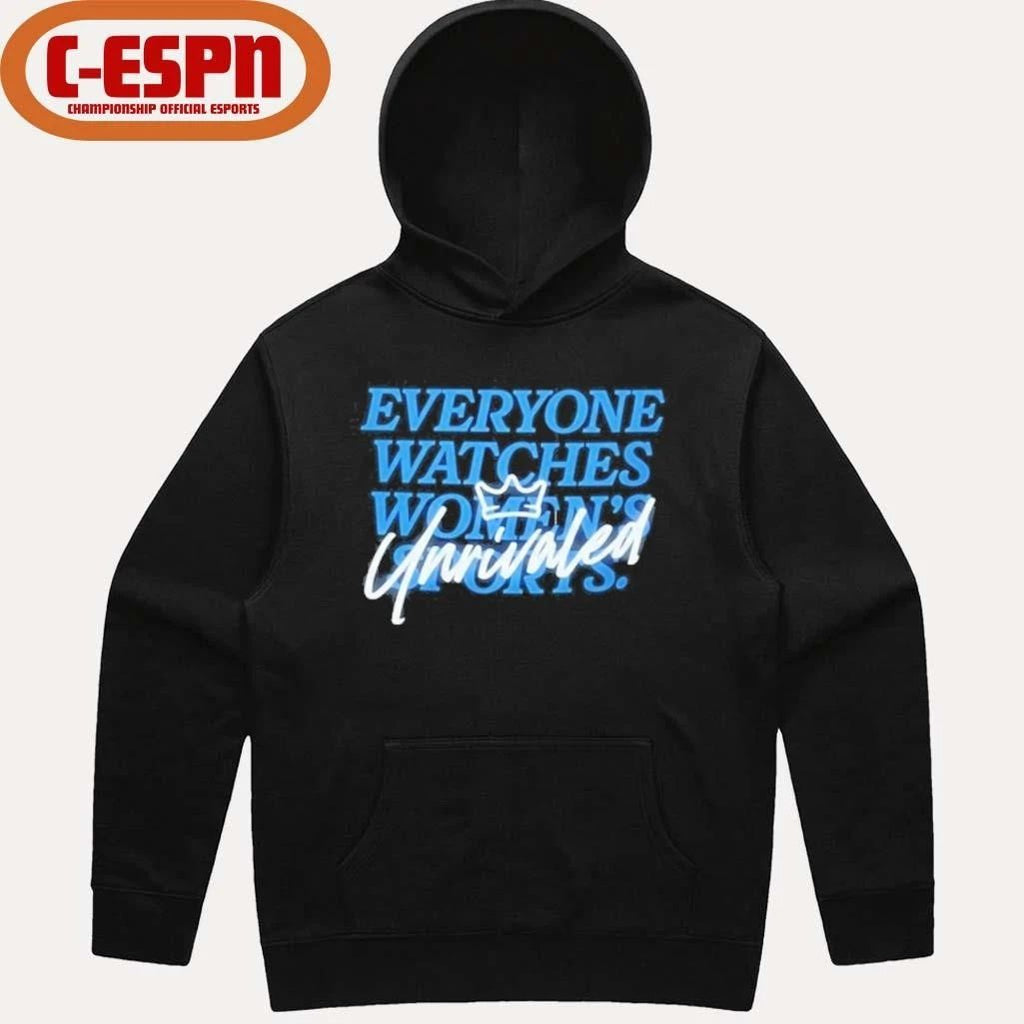 Caitlin Clark Everyone Watch Womens Sports Unrivaled T-Shirt