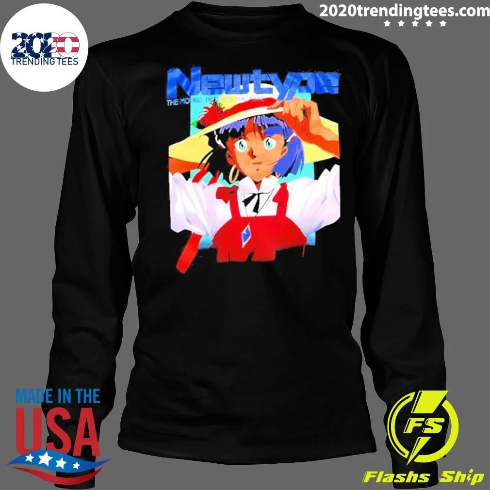 Newtype The Moving Pictures Magazine Anime Shirt