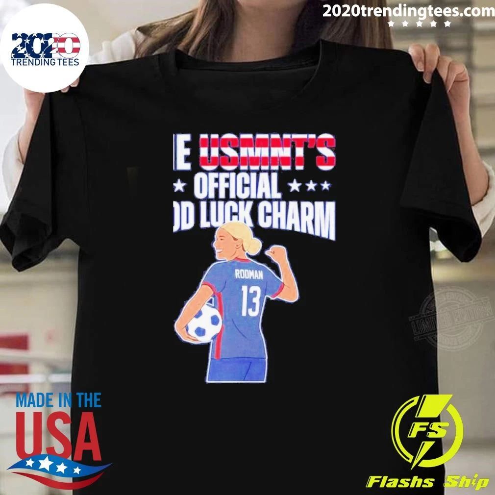 Trinity Rodman Usmnt Good Luck Charm Shirt