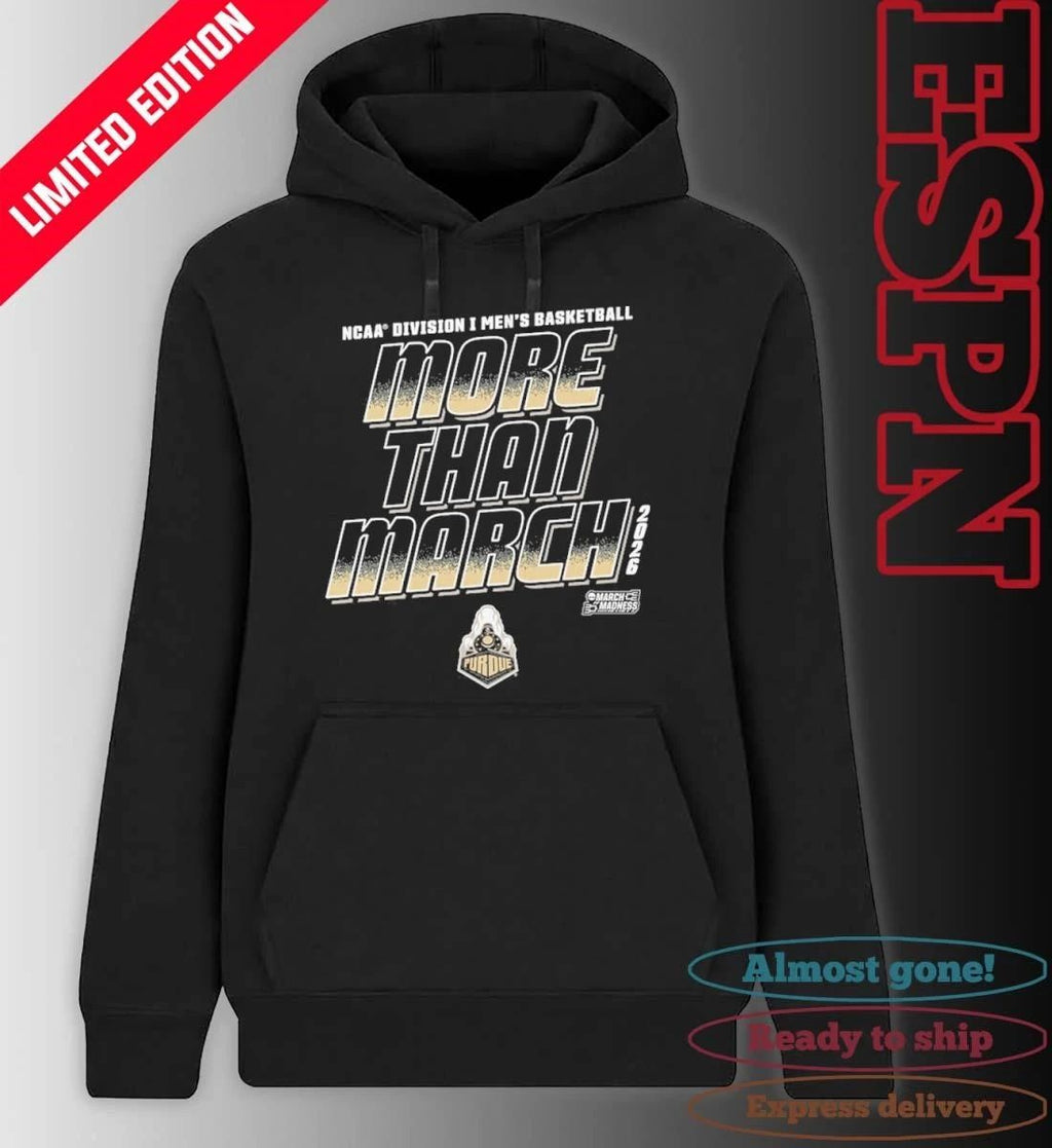 Purdue Boilermakers More Than March 2026 Ncaa Men’s Basketball Shirt