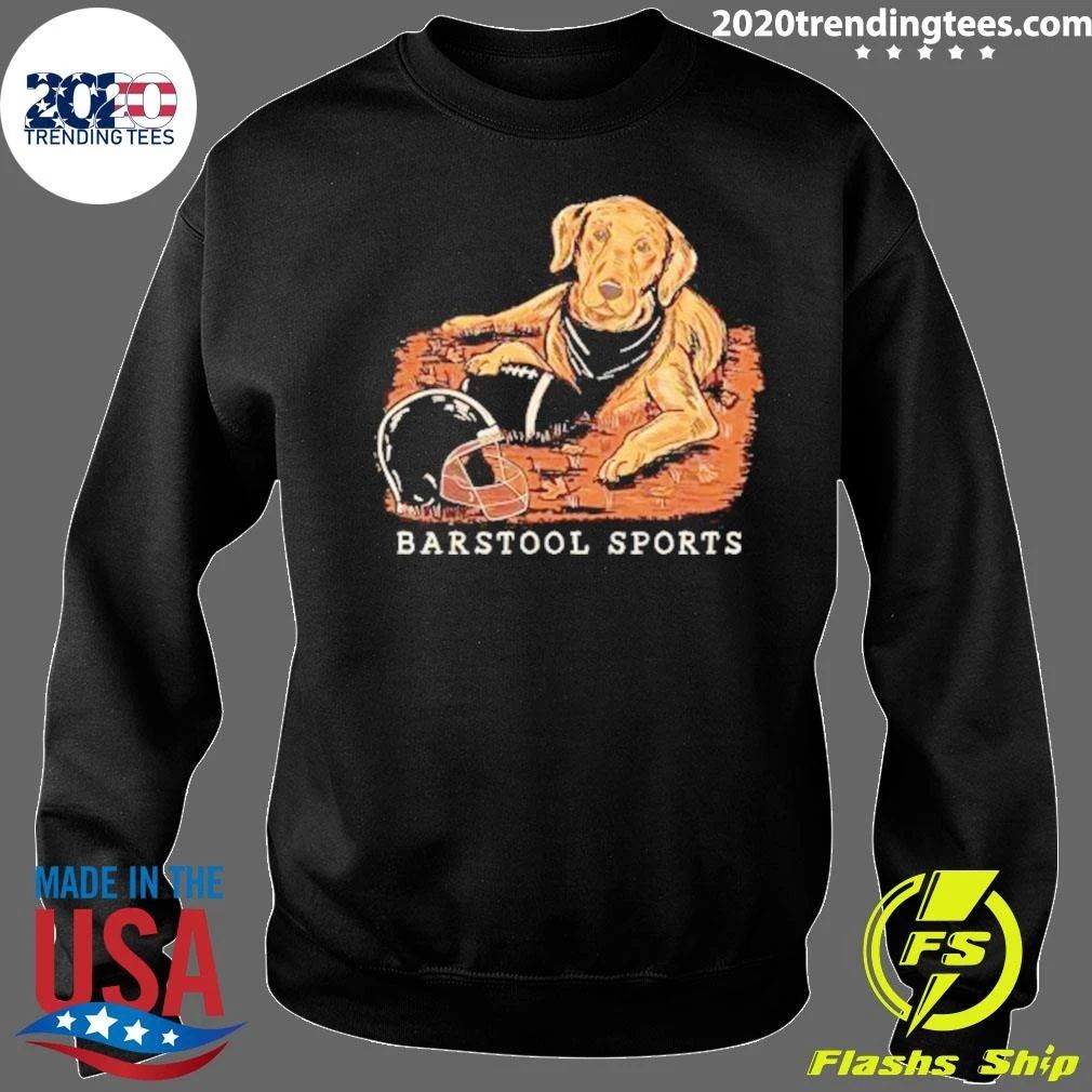 Barstool Fall Football Dog Tee Shirt