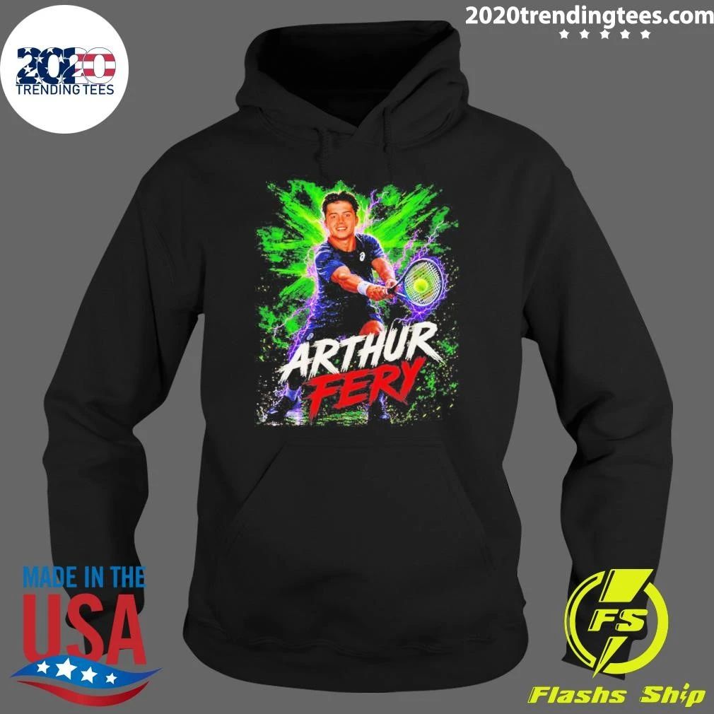Arthur Fery Tennis Player Lightning Atp Shirt