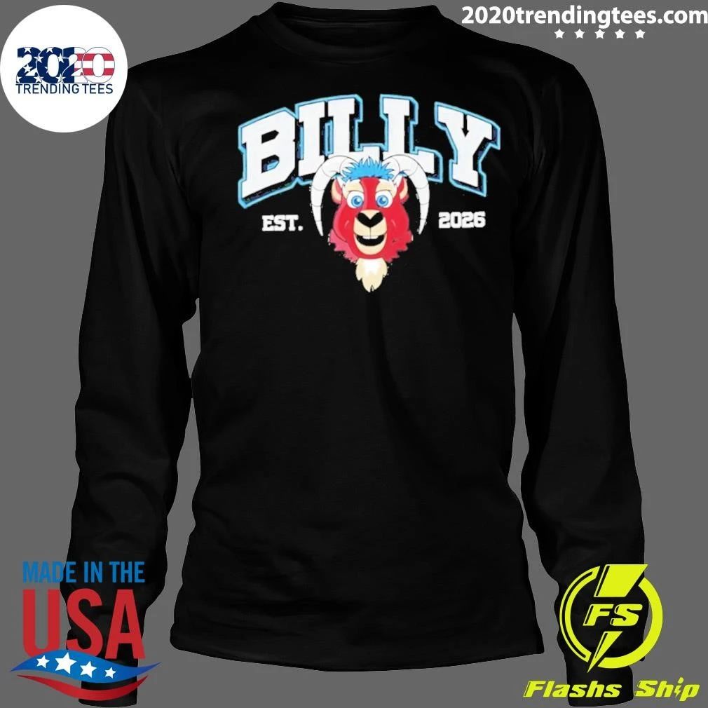 Billy Mascot New Mexico Goatheads Hockey 2026 Shirt