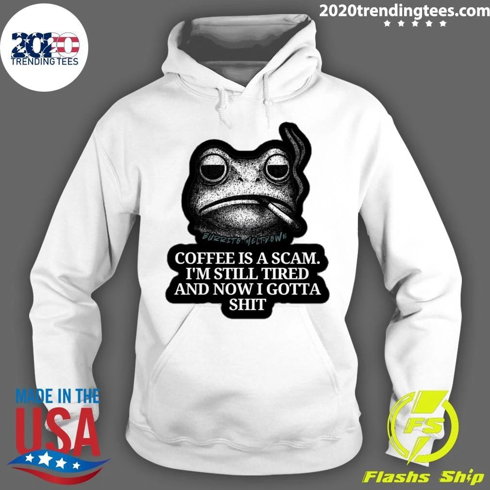 Smoking Frog I Eat Coochie The Same Way A Mf Smokes Newports All The Way Down To The Butt Shirt