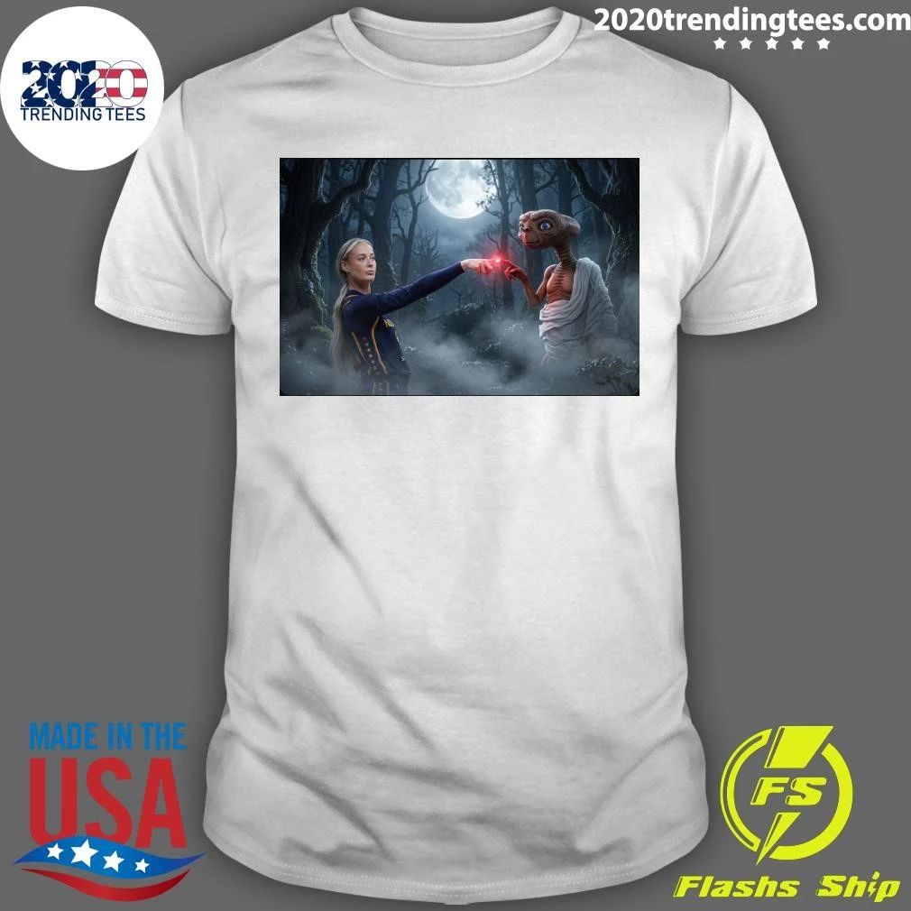 Sophie Cunningham E.T. Alien Basketball Parody Shirt
