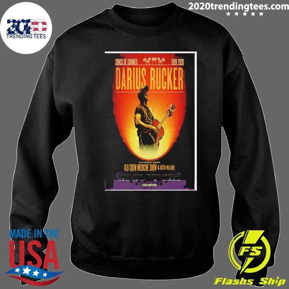 Darius Rucker live at Red Rocks Amphitheatre on July 25, 2026 Shirt