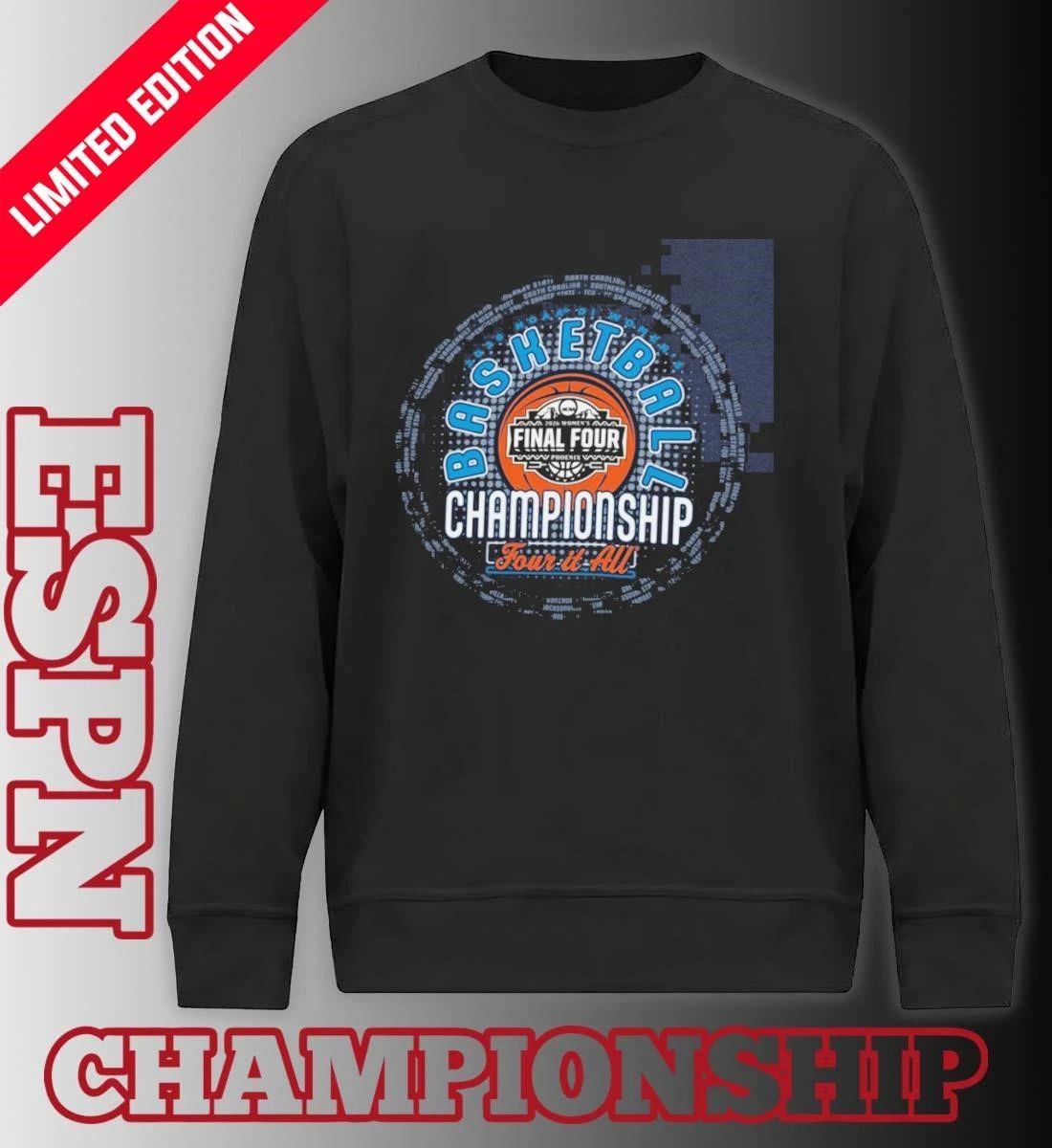 2026 NCAA DI Women’s Basketball First Four Teams shirt
