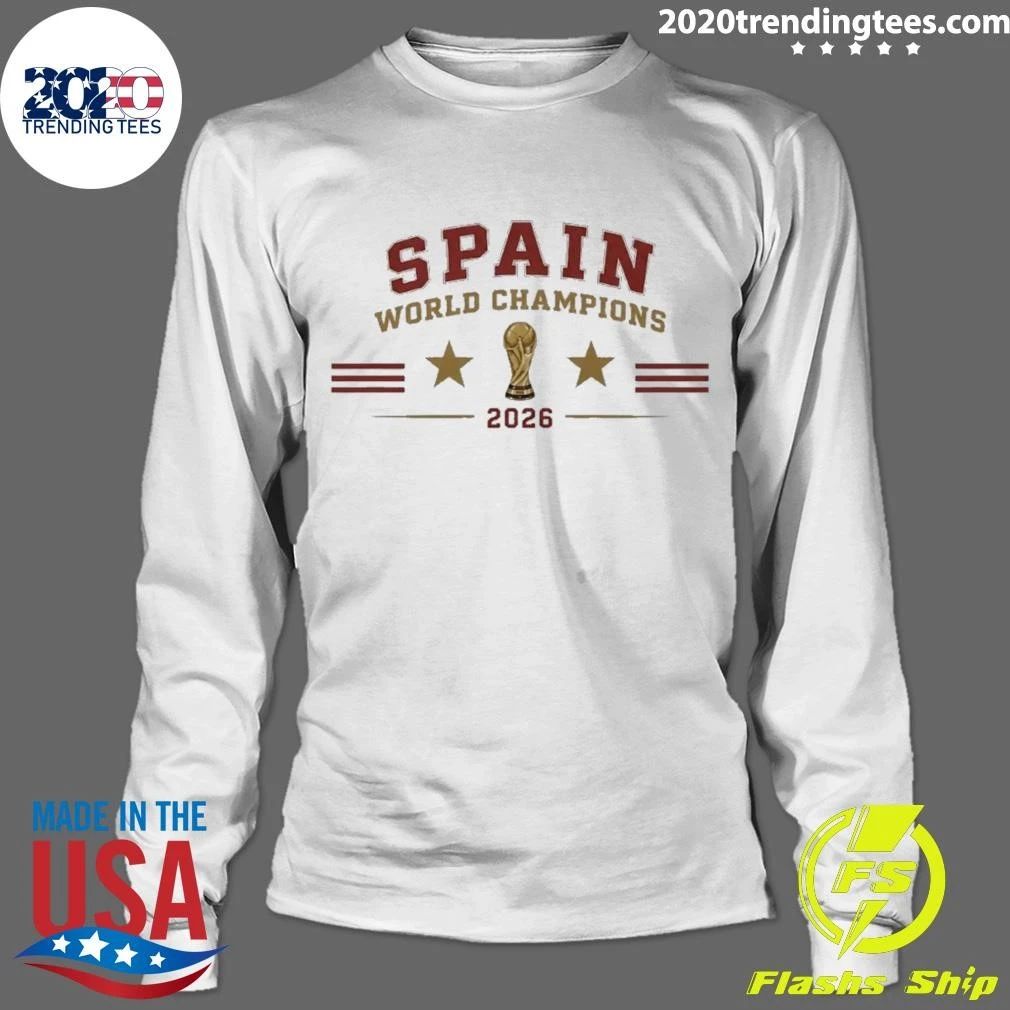 Spain World Cup Champions Trophy 2026 Shirt