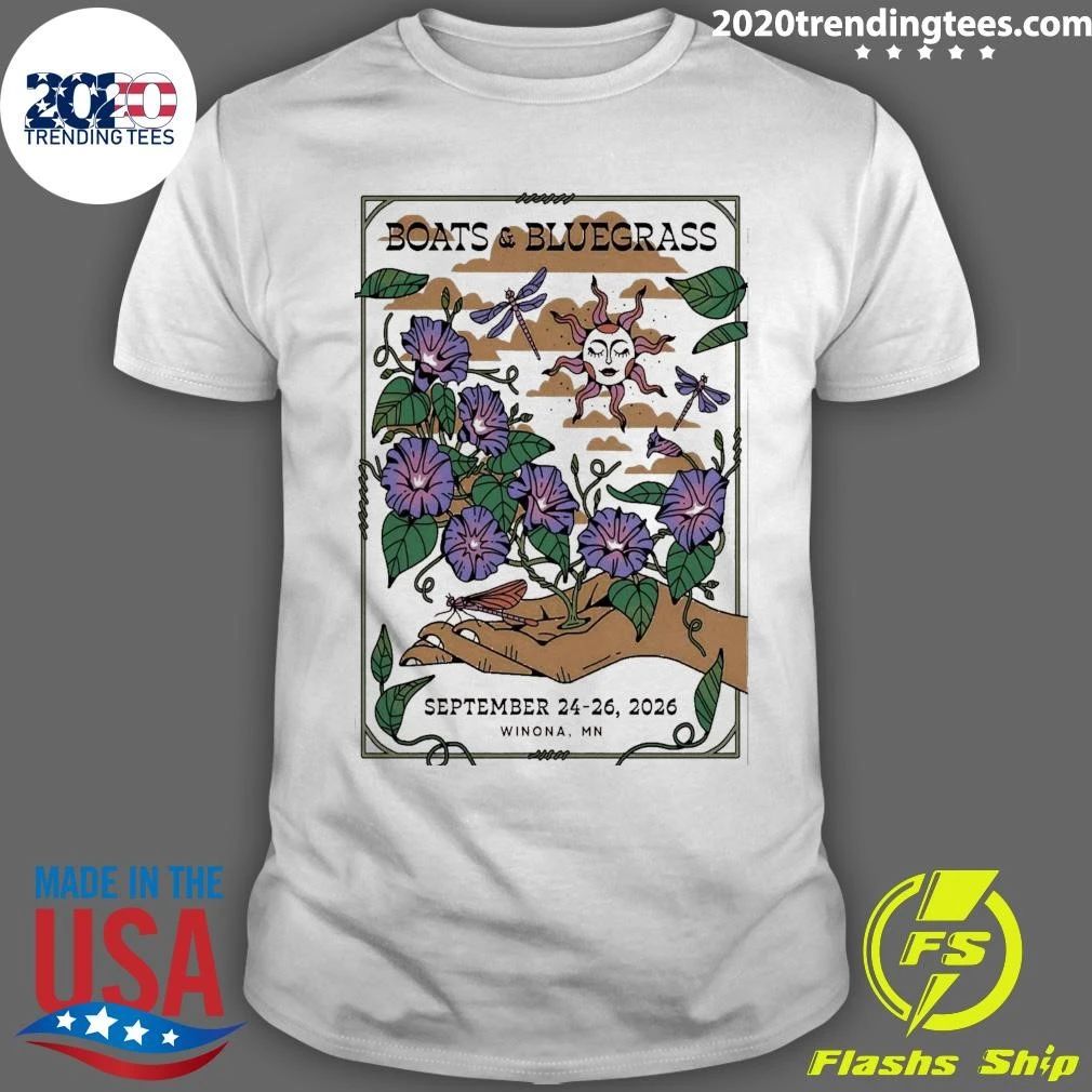 Boats and Bluegrass Winona MN September 24-26, 2026 Shirt